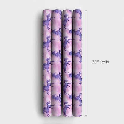 Purple Majesty - Wrapping Paper - Aspen & Arlo
