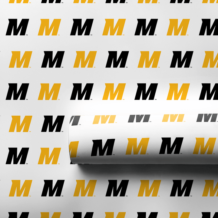 Patterned M - Wrapping Paper - Aspen & Arlo