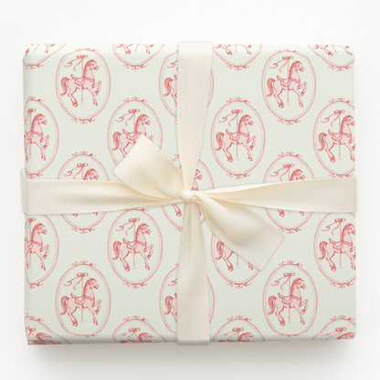Cotton Candy Carousel - Wrapping Paper - Aspen & Arlo