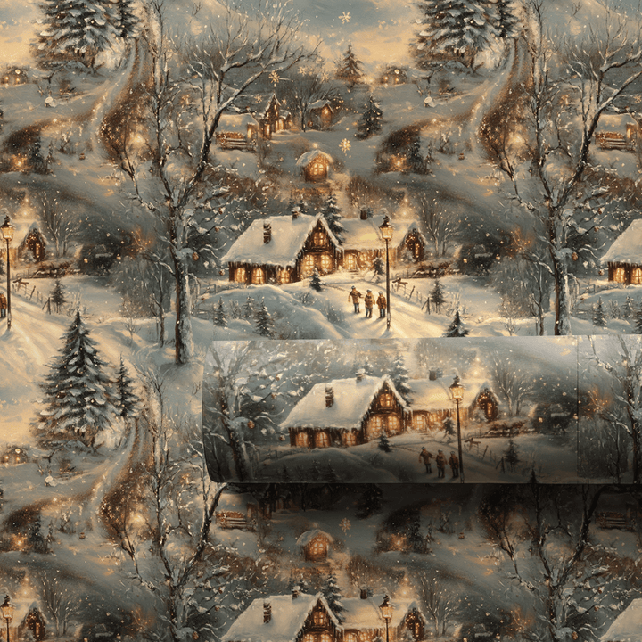 Firelight Whimsy - Wrapping Paper - Aspen & Arlo