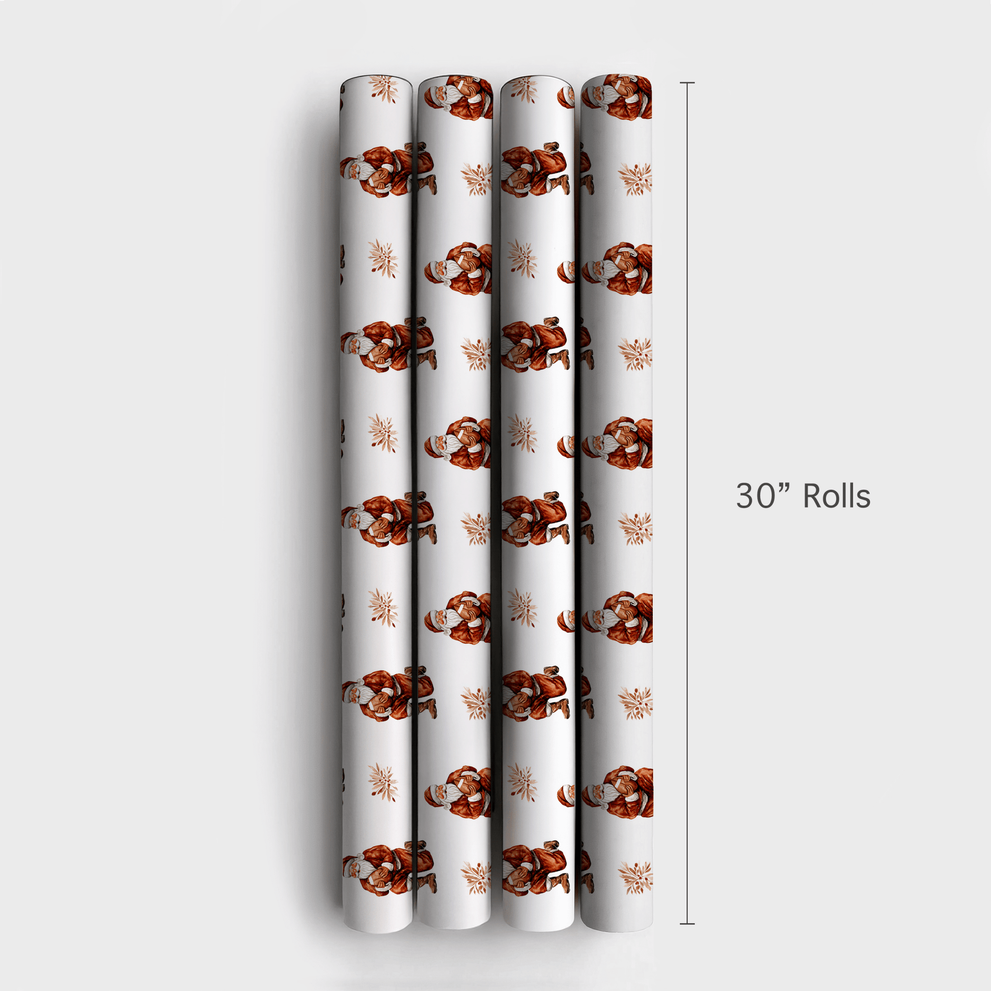 Take a Knee Santa - Wrapping Paper - Aspen & Arlo