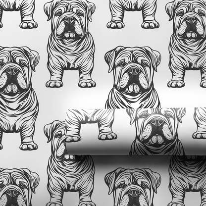 Shar Pei and Ryan - Wrapping Paper - Aspen & Arlo