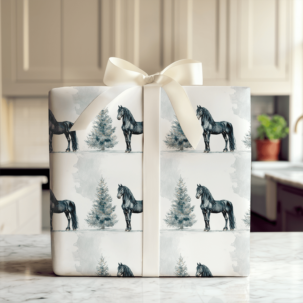 Yuletide Trot - Wrapping Paper - Aspen & Arlo