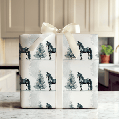 Yuletide Trot - Wrapping Paper - Aspen & Arlo