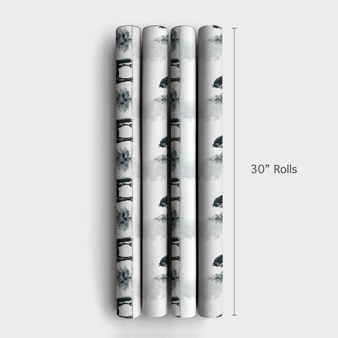 Yuletide Trot - Wrapping Paper - Aspen & Arlo