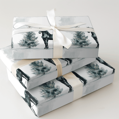 Yuletide Trot - Wrapping Paper - Aspen & Arlo