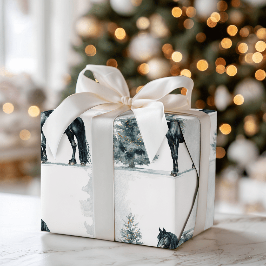 Yuletide Trot - Wrapping Paper - Aspen & Arlo