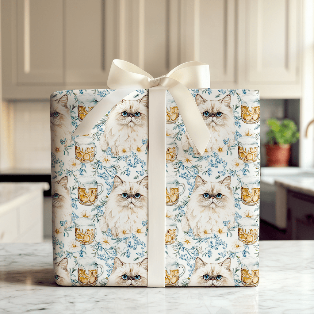 Brews with the Persian - Wrapping Paper - Aspen & Arlo