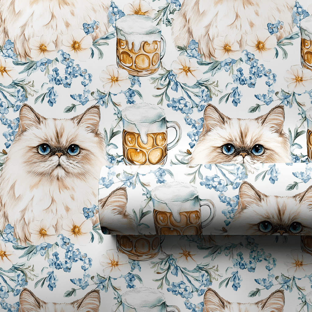 Brews with the Persian - Wrapping Paper - Aspen & Arlo