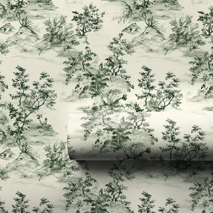 Olive This Toile - Wrapping Paper - Aspen & Arlo
