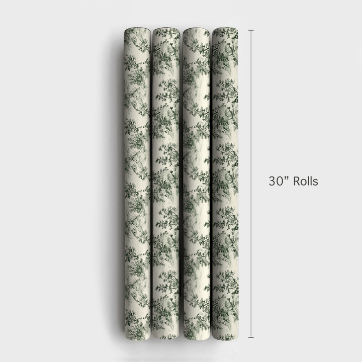 Olive This Toile - Wrapping Paper - Aspen & Arlo