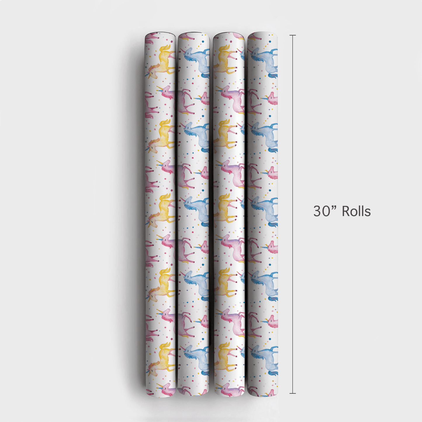 Birthday Mane Glow - Wrapping Paper - Aspen & Arlo