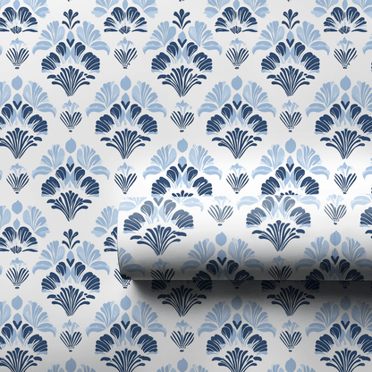 Heirloom Blue - Wrapping Paper - Aspen & Arlo