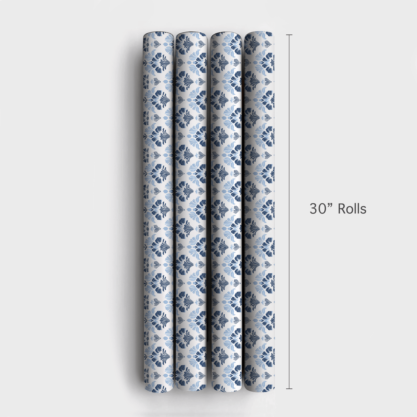 Heirloom Blue - Wrapping Paper - Aspen & Arlo