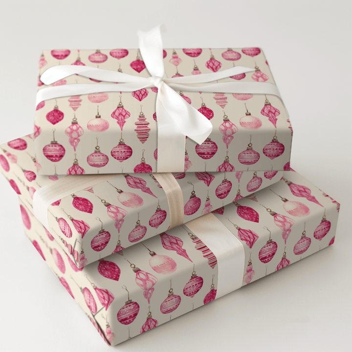 Dusty Rose Delight - Wrapping Paper - Aspen & Arlo
