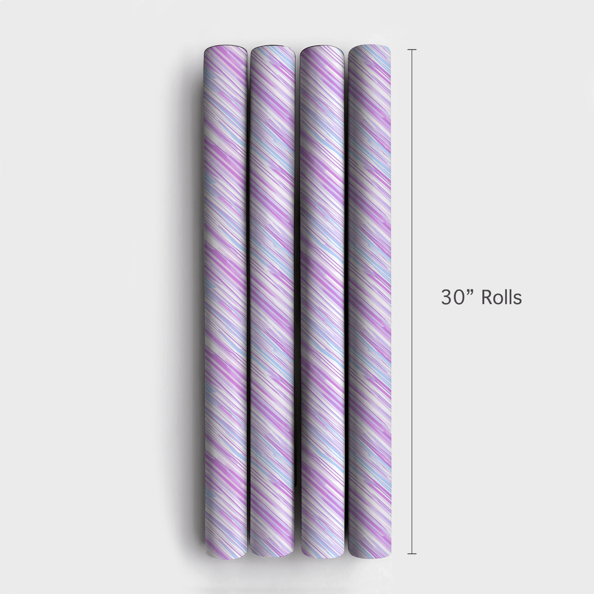 Grape Stripe - Wrapping Paper - Aspen & Arlo