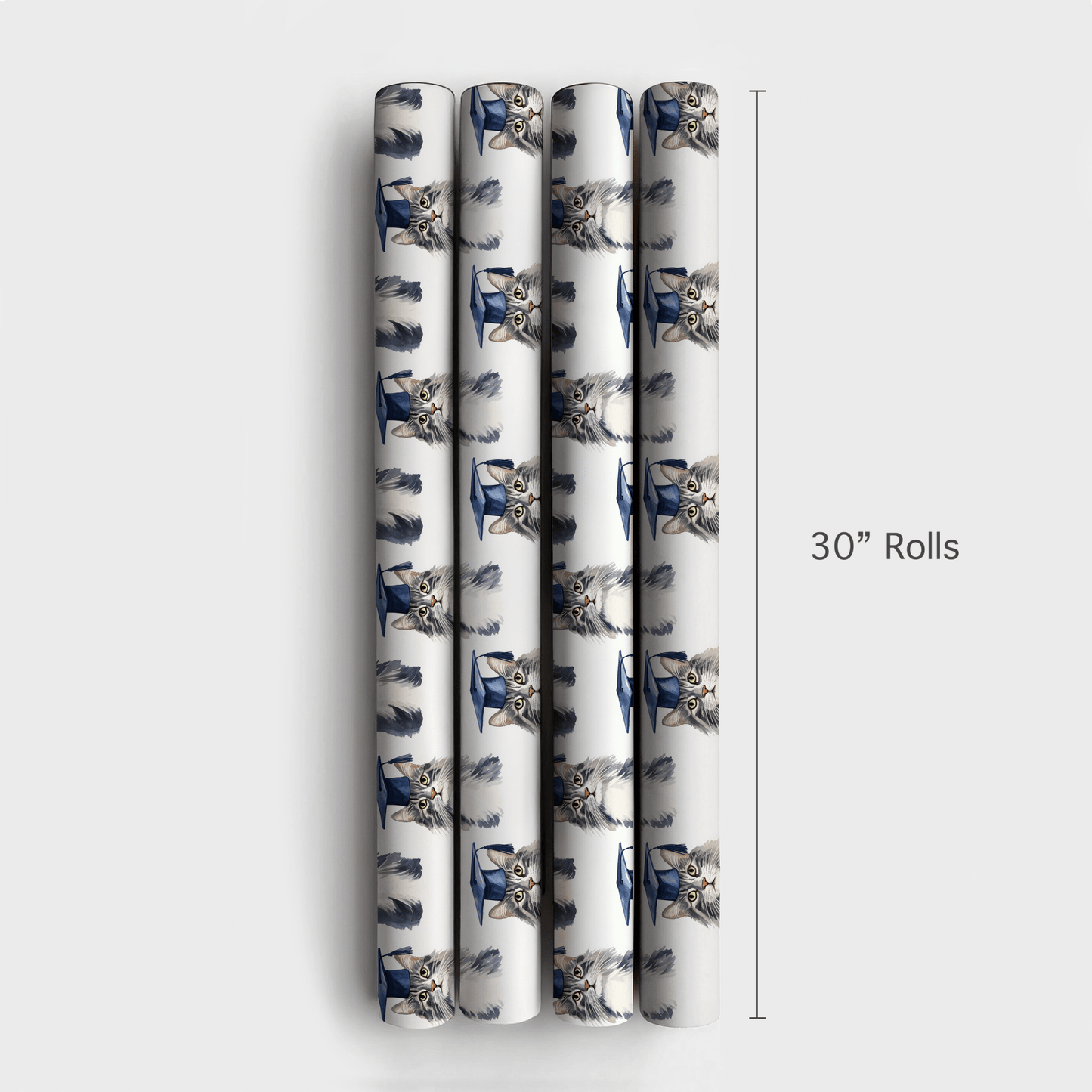 Maine Coon Graduate - Wrapping Paper - Aspen & Arlo