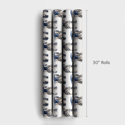 Maine Coon Graduate - Wrapping Paper - Aspen & Arlo