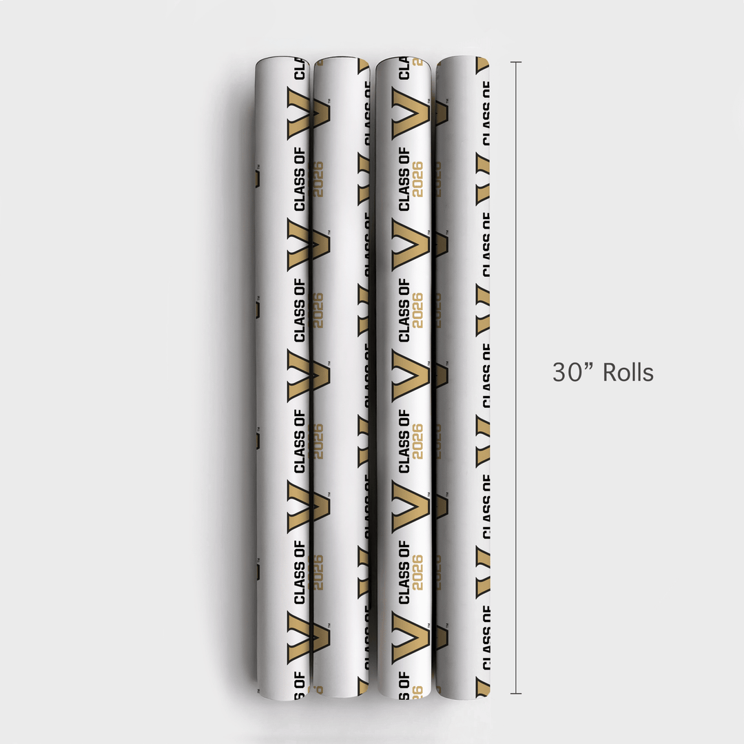 Vanderbilt Class of 2026 - Wrapping Paper - Aspen & Arlo