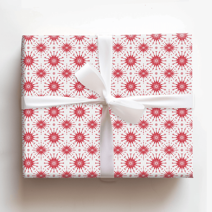 Blushing in Red - Wrapping Paper - Aspen & Arlo