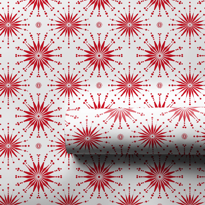 Blushing in Red - Wrapping Paper - Aspen & Arlo