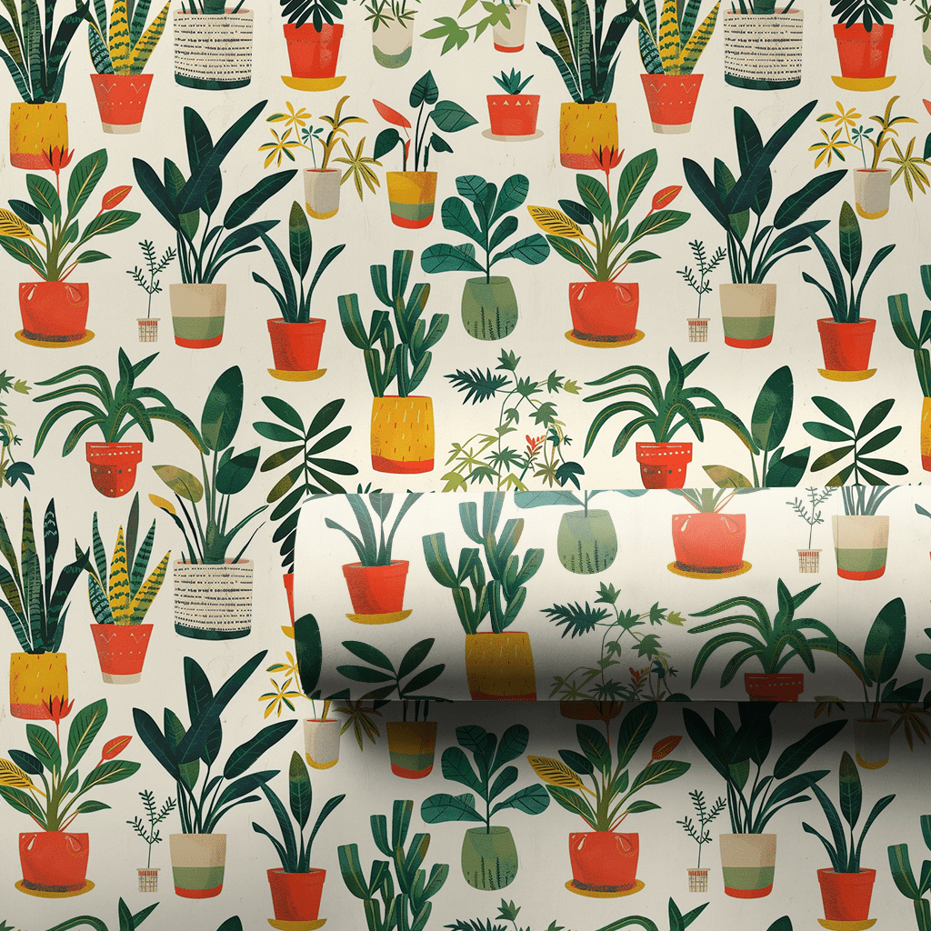 Plant Lady - Wrapping Paper - Aspen & Arlo