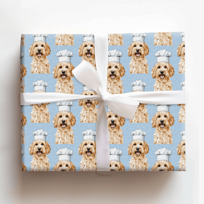 Cooking with the Goldendoodle - Wrapping Paper - Aspen & Arlo