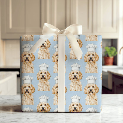 Cooking with the Goldendoodle - Wrapping Paper - Aspen & Arlo