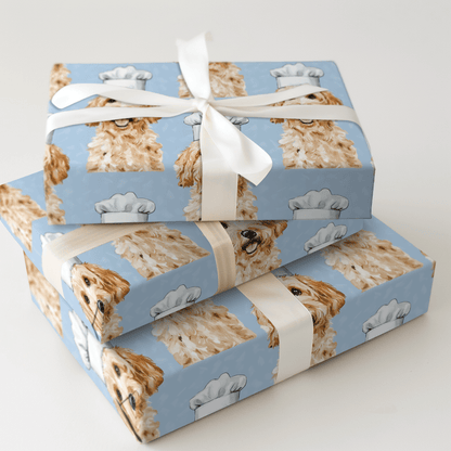 Cooking with the Goldendoodle - Wrapping Paper - Aspen & Arlo
