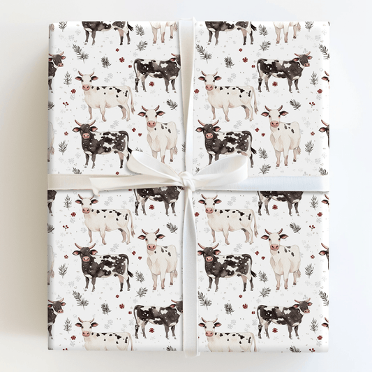 Winter Moos - Wrapping Paper - Aspen & Arlo