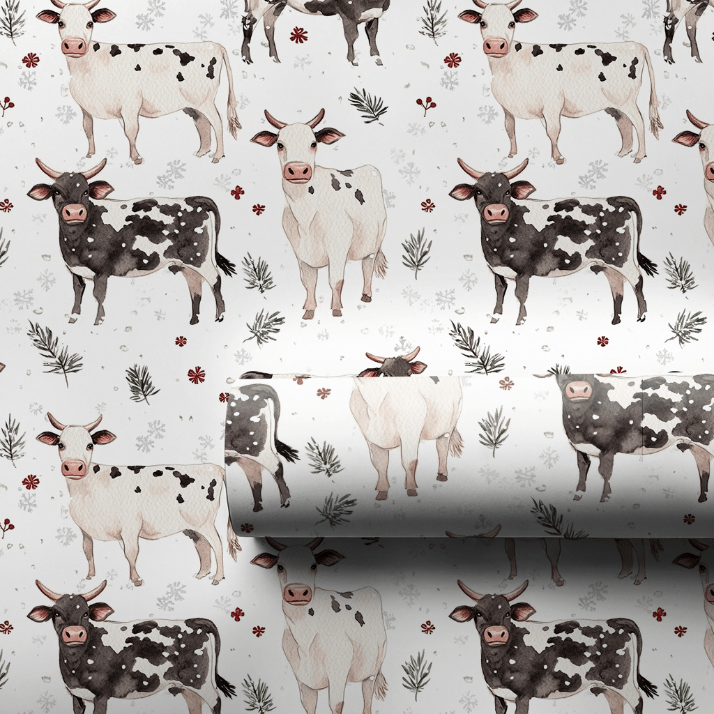 Winter Moos - Wrapping Paper - Aspen & Arlo