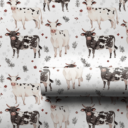 Winter Moos - Wrapping Paper - Aspen & Arlo