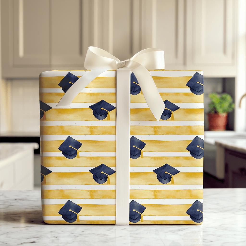 The Newest Alumni - Wrapping Paper - Aspen & Arlo