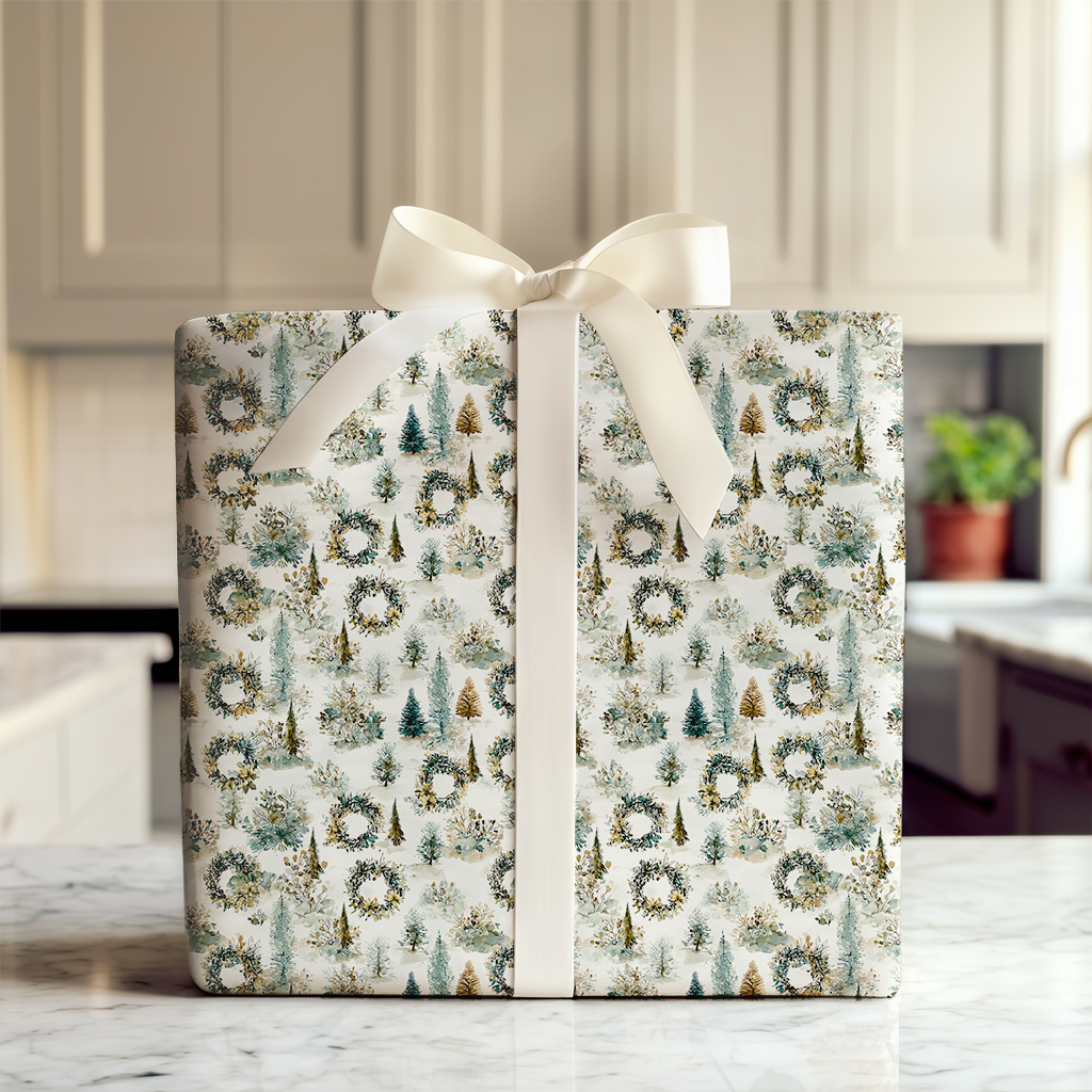 Botanical Wreaths Toile