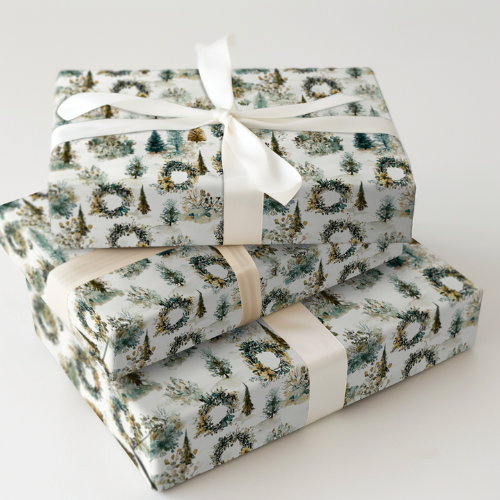 Botanical Wreaths Toile