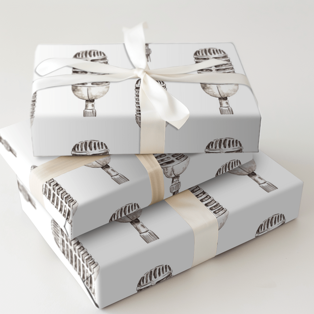 Soundcheck Ready - Wrapping Paper - Aspen &amp; Arlo