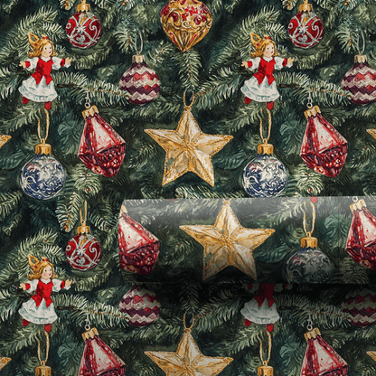 Tinsel and Time - Wrapping Paper - Aspen & Arlo