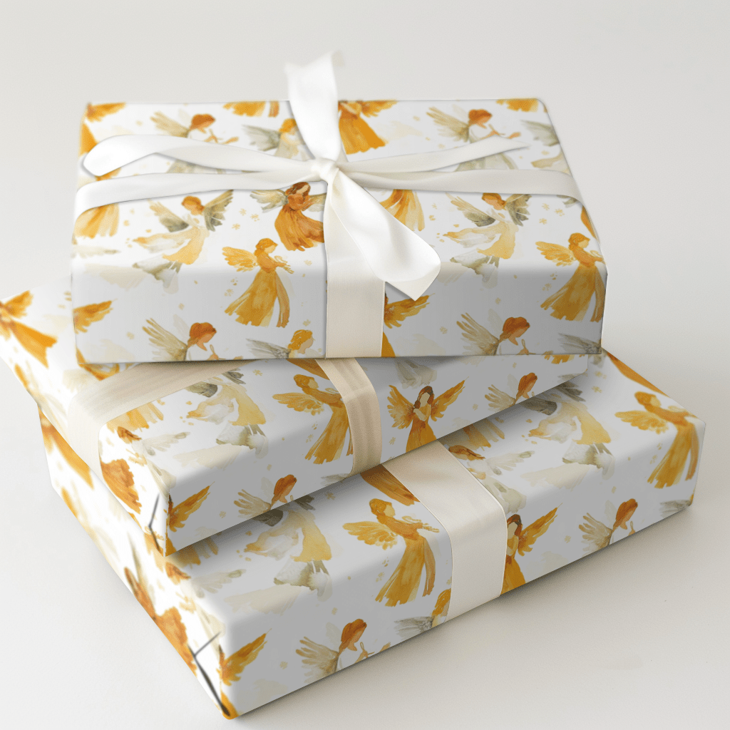 Heavenly Kiss - Wrapping Paper - Aspen & Arlo