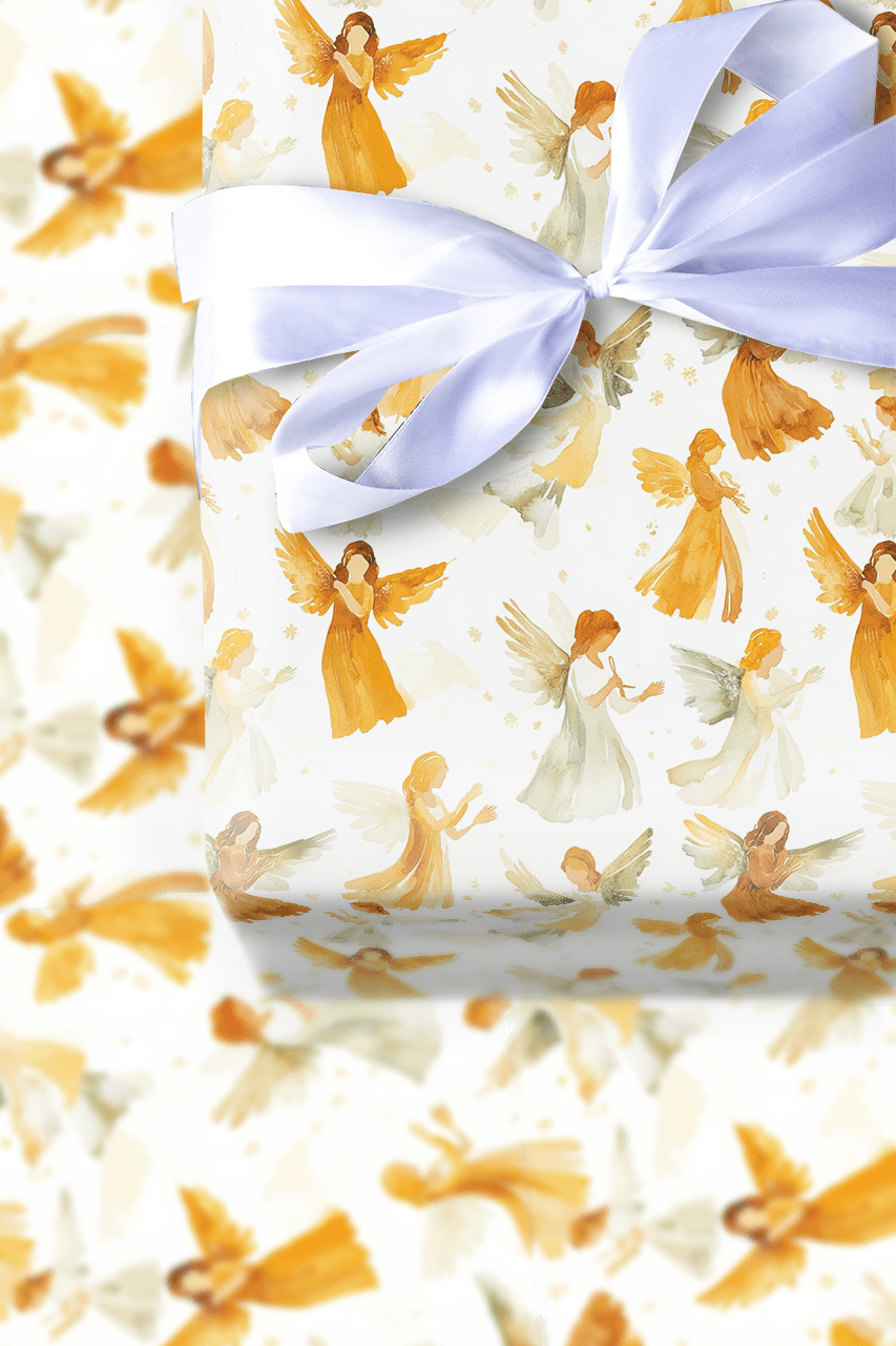 Heavenly Kiss - Wrapping Paper - Aspen & Arlo