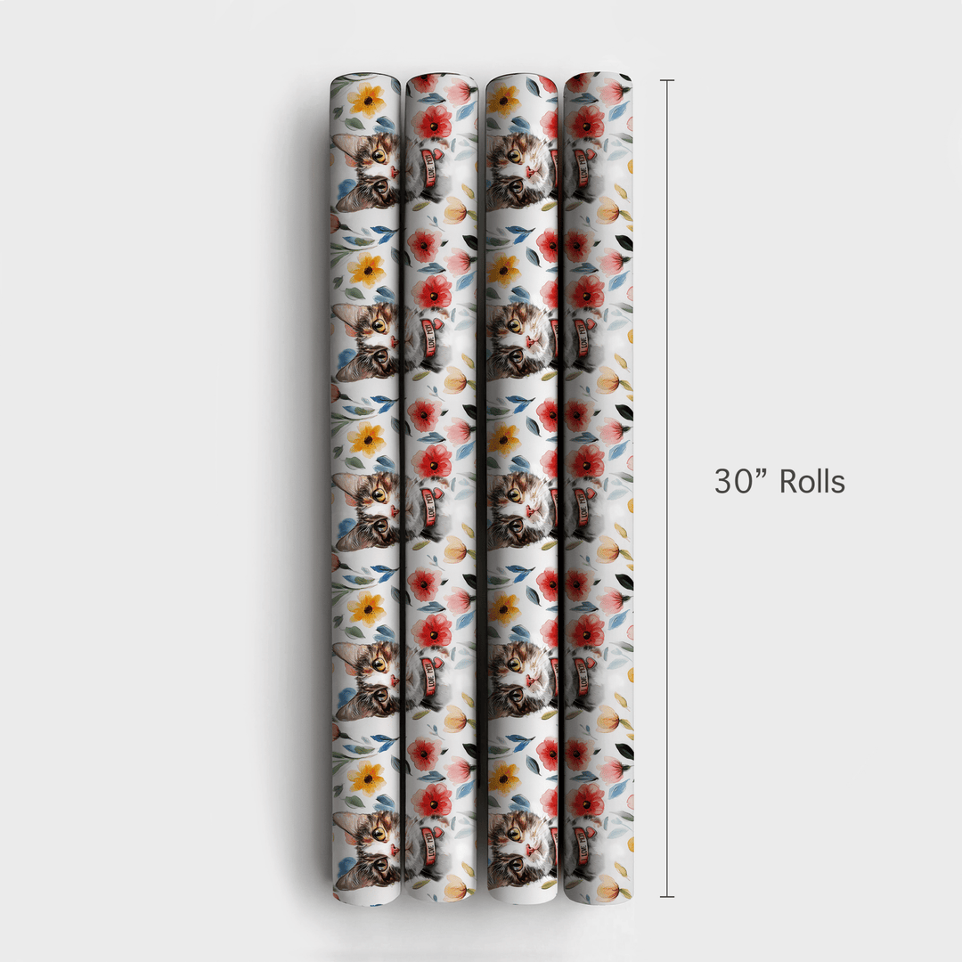 Mom's Favorite Feline - Wrapping Paper - Aspen & Arlo
