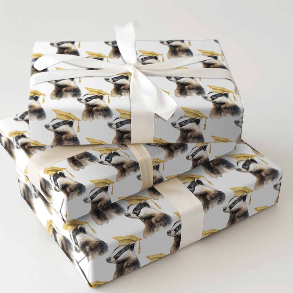 Badger Believe It - Wrapping Paper - Aspen & Arlo