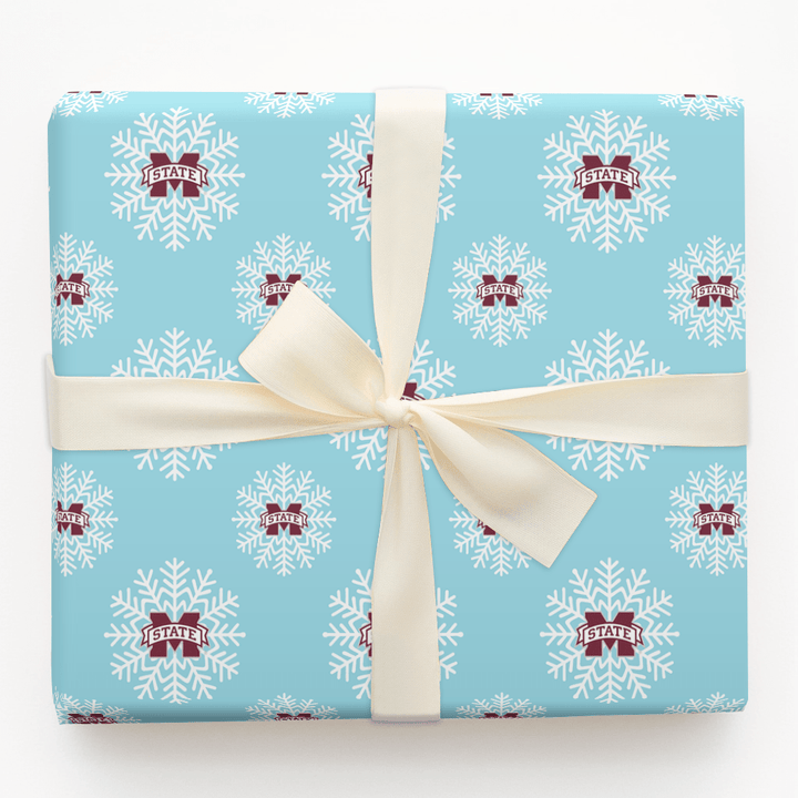 Mississippi Snowflake - Wrapping Paper - Aspen & Arlo