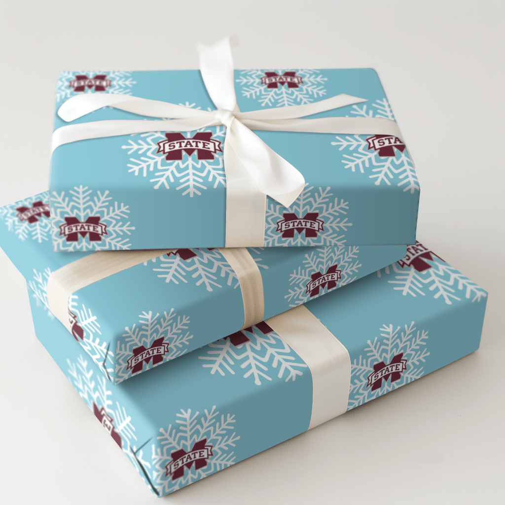 Mississippi Snowflake - Wrapping Paper - Aspen & Arlo