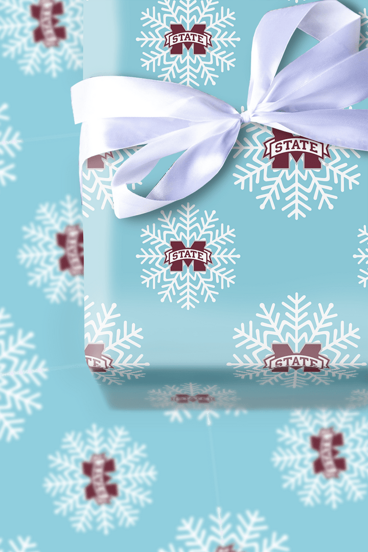 Mississippi Snowflake - Wrapping Paper - Aspen & Arlo