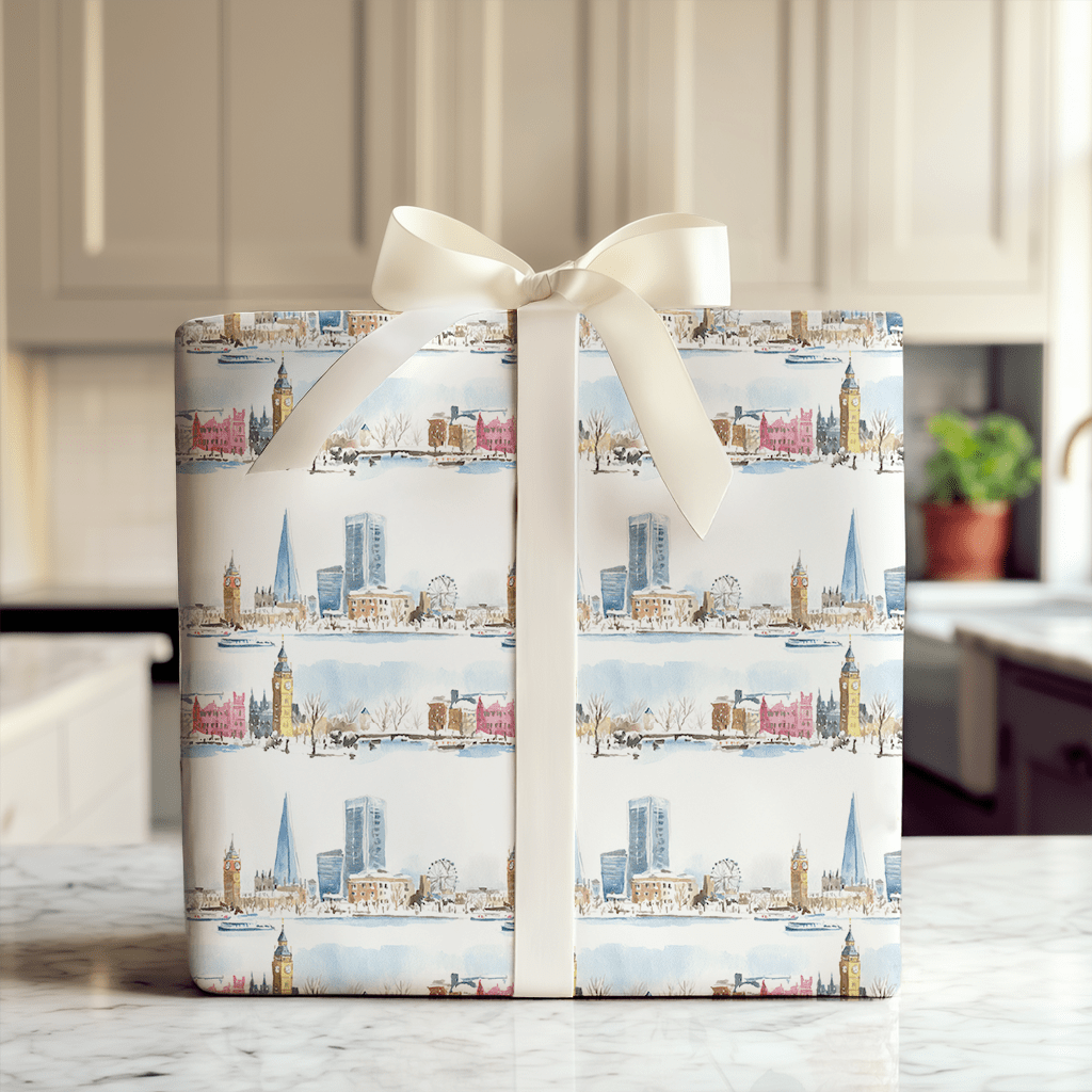 London in Lights - Wrapping Paper - Aspen & Arlo