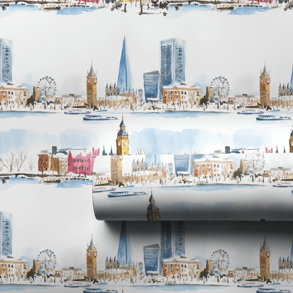 London in Lights - Wrapping Paper - Aspen & Arlo