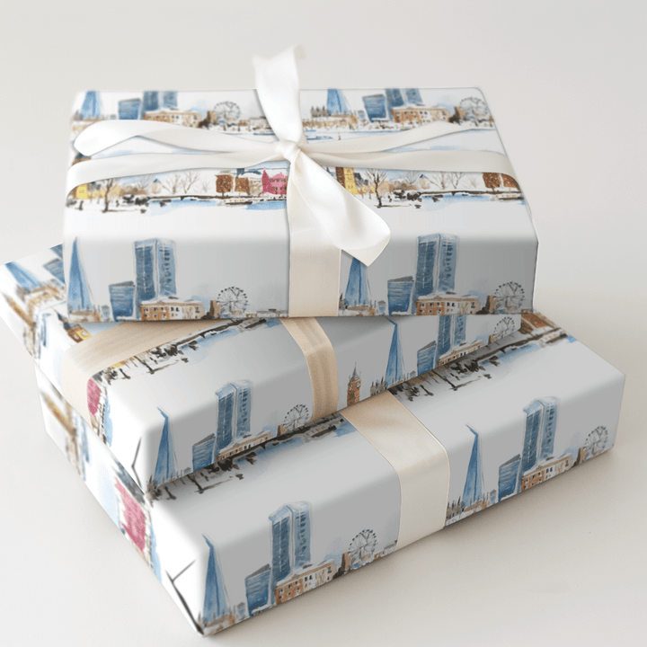 London in Lights - Wrapping Paper - Aspen & Arlo