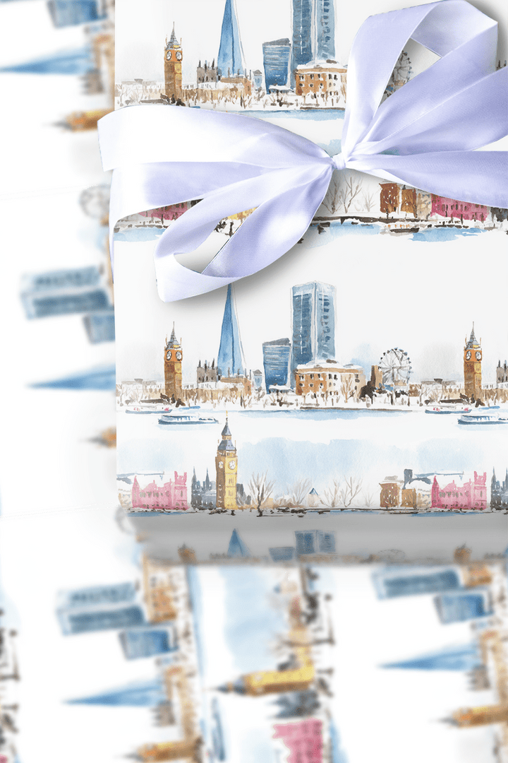 London in Lights - Wrapping Paper - Aspen & Arlo