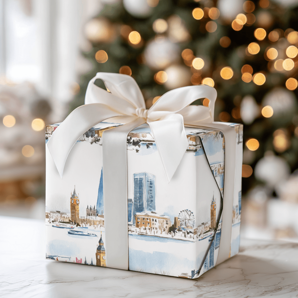 London in Lights - Wrapping Paper - Aspen & Arlo