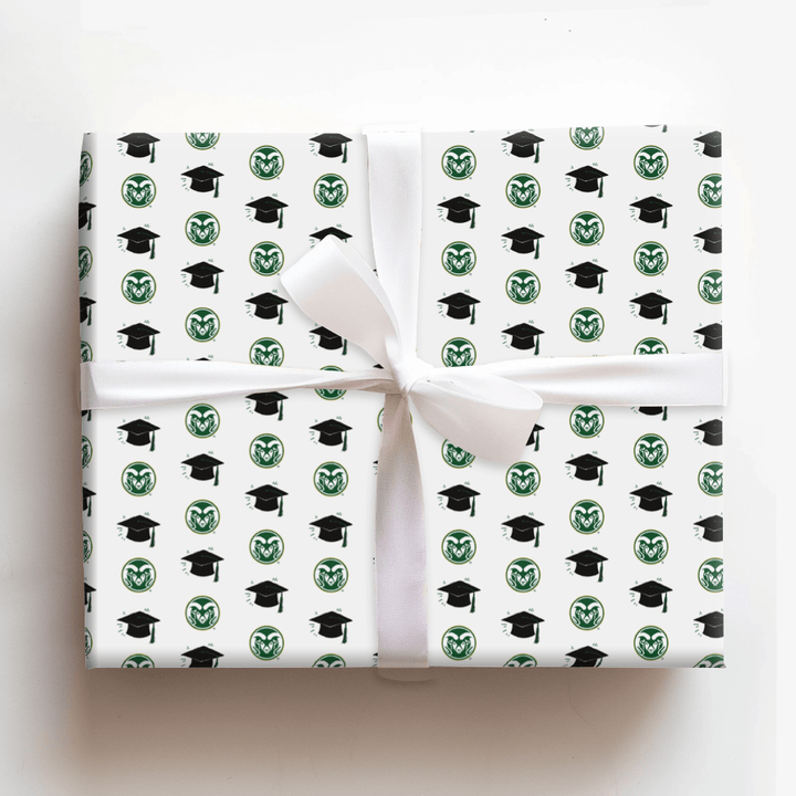 Hats off for CSU Grads - Wrapping Paper - Aspen & Arlo